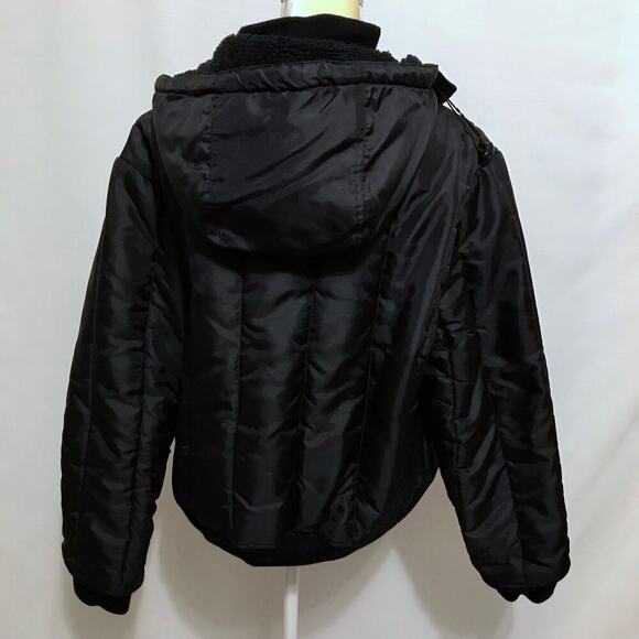 Censured Black Puffer Jacket Women XL - Picture 9 of 14